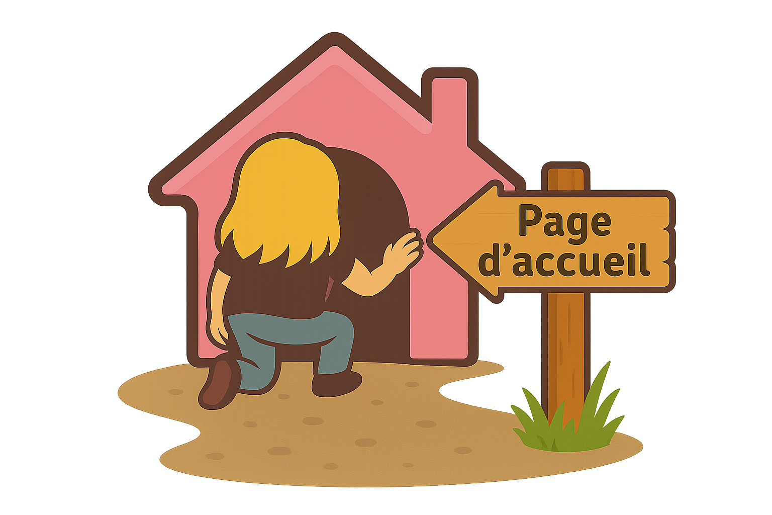 Bouton retour vers la page d’accueil